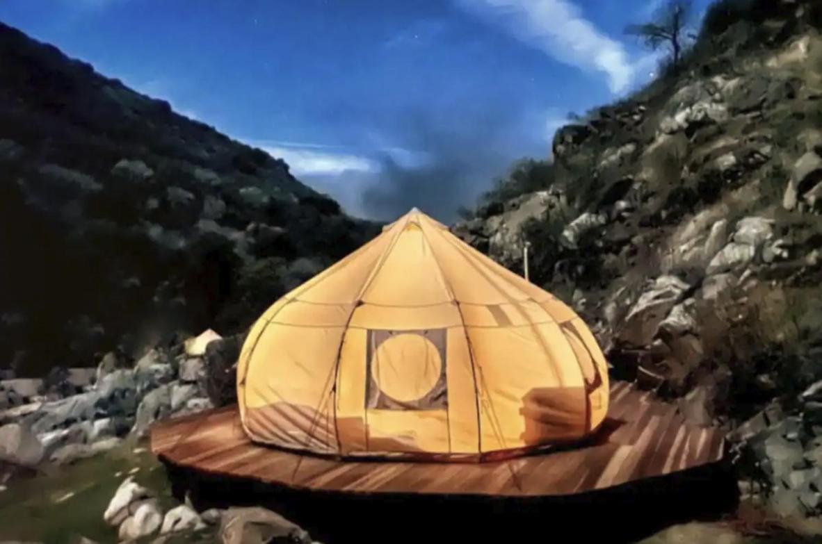 Paradise Ranch Inn - Ecstatic Tent Three Rivers Exterior photo